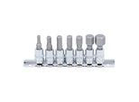 Bgs Bit-Einsatz-Satz Antrieb Innenvierkant 6,3 Mm Innensechskant 4 - 12 Mm 7-Tlg. ; Bgs Technic (2161)