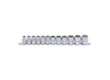 Bgs SteckschlüSsel-Einsatz-Satz, ZwöLfkant Antrieb Innenvierkant 10 Mm (3/8 Zoll) Sw 8 - 19 Mm 12 Teilig ; Bgs Technic (9105)