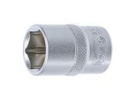 BGS SteckschlüSsel-Einsatz Sechskant Antrieb Innenvierkant 12,5 Mm (1/2") SW 18 Mm ; BGS Technic (2918)