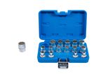 Bgs SteckschlüSsel-Einsatz-Satz ZwöLfkant Antrieb Innenvierkant 12,5 Mm Sw 8 - 24 Mm 16-Tlg. ; Bgs Technic (2226)