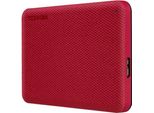 TOSHIBA externe HDD-Festplatte Canvio Advance 1TB Red 2020, rot, 1 TB, Festplatten