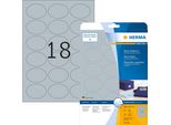 Herma Folien-Etiketten Special, 58,4 X 42,3 Mm, Silber