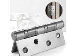 10 X Cerniere Per Cancelli In Acciaio Inox - Cerniere Per Porte Pesanti - Cerniere Per Cancelli Da Giardino In Acciaio Inox 100 Mm X 75,5 Mm - Set Di Raccordi Per Barche - Connettore Per Mobili, Finestre, Armadietti Con Fissaggio - Cerniera Per Porte