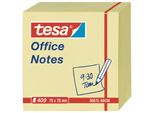Tesa Office Notes Blocchetto Di Foglietti Adesivi, 75 X 75 Mm, Giallo