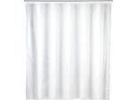 Wenko Tenda Da Doccia Vasche Da Bagno Incl. Anelli Tessile 120X200 Cm Uni Bianco Bagno Doccia