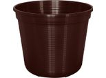 Vaso Da Fiori Geli Standard Marrone Ø 32 Cm - Plastica