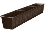 Geli 803 100 08 Scatola Da Finestra Standard Da 100 Cm, Marrone Scuro
