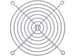 Inline® Griglia In Metallo Per Ventole Da 120X120Mm, Cromata