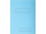 Copertina Exacompta Super 250, Din A4, Azzurra