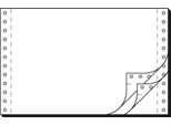 Carta Per Computer Sigel Din Continua, 240 Mm X 6" (15,24 Cm)"