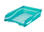 Bene 60100BLT Bene Briefkorb Blau-Transparen