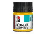 Marabu 1130 05 021 Lacca Decorativa Acrilica, Giallo Medio 021, 50 Ml