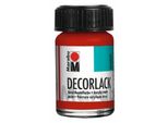 Marabu 1130 39 031 Decorlack Acrilico Rosso Ciliegia 15 Ml