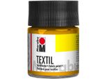 Marabu 1716 05 021 Giallo Medio Tessile 021, 50 Ml
