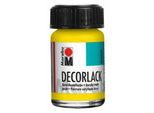 Marabu 1130 39 019 Decorlack Acryl Gelb 15 Ml