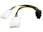 Akasa - Adattatore Pciex Da 4 Pin Molex A 6 Pin Atx