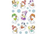 Herma 3216 Adesivo Natalizio Decor "Pupazzi Di Neve"
