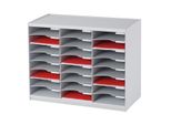 Paperflow 802.02 Stazione Di Smistamento 24 Scomparti Grigio(T)