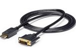 Startech.Com Cavo Da Displayport A Dvi - 6Ft / 2M - 1920 X 1200 - M/M - Cavo Adattatore Da Dp A Dvi - Cavo Monitor Passivo Displayport (DP2DVI2MM6)