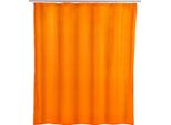 Wenko Tenda Da Doccia Per Vasca Da Bagno Antimuffa Arancione 180X200 Cm Incl. Anelli