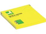 Q-Connect® KF10514 Note Adesive Brillanti - 76 X 76 Mm, Giallo