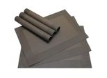 Tovaglietta Tovaglietta Marrone Marrone Scuro Set Di 6 In Plastica 45X33 Cm