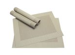 Tovaglietta Borda 4 Pezzi Beige Tovaglietta Come Decorazione Della Tavola