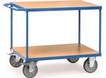 Carrello Da Tavolo Fetra 2 Ripiani 600 Kg (L)1.000 X (P)600 Mm Spedizione In Corso