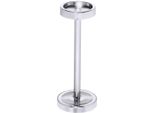 Supporto Per Dispenser Di Champagne Adatto Ai Dispenser 260/210, 288/210, 8892/210 In Acciaio Inossidabile 18/10, Lucido, Con Bordo Basso, Qualità Extra Pesante