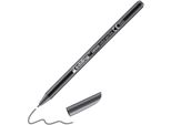 Penna In Fibra Edding 1200 Grigio