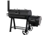 Barbecue A Carbonella Tepro Smoker Milwaukee, Superficie Di Cottura: Circa 97,5 X 44 Cm