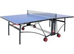 Sponeta S 3-87 e Outdoor-Tischtennisplatte, 5mm, blau, mit Netz, 209.7010/L