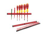 Portautensili Parat Lunghezza 330 Mm, Barra Portautensili Con Morsetti Per Cacciaviti