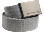 Urban Classics TB305 | Cinture In Tela Taglia Unica - Colore: Grigio - Taglia: Taglia Unica