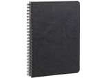 Quaderno A Spirale Age Bag, Din A5 14,8X21Cm, 50 Fogli, 90G, Foderato Nero