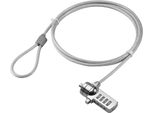 Goobay 93038 Serratura Di Sicurezza Per Notebook E Pc - Serratura A Combinazione A 4 Cifre