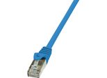 Logilink Cavo Patch Cat 5E F/Utp Blu 0,25 M