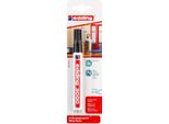 Marcatore Permanente Edding 3000 Ricaricabile 1,5-3Mm Nero Confezione Da 10
