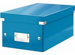 Leitz Contenitore Per Dvd Click & Store Wow, Blu