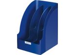 Cartella Per Riviste Jumbo Plus A4 In Polistirene Blu Confezione Da 3 Pezzi