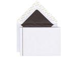 Elco 7981812 Busta A Lutto C6 Senza Finestra, Adesiva, 100G/M², Bianca, 25 Pezzi