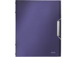 Cartella Organizer Style A4 6 Scomparti Blu Titanio
