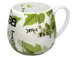 KöNitz Tea Collage Kuschelbecher, Becher, Kaffeebecher, Tasse, Teetasse, Porzellan, 420Ml, 1111430872