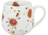 KöNitz Beautiful She Says Kuschelbecher, Becher, Tasse, Kaffeetasse, Porzellan, Blumen, 420 Ml, 11 1 143 0335