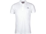 Kappa Polo Unisex Donna Uomo 303173 Bianco, Abbigliamento Taglia:M