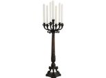 Casa Padrino Candeliere Solido In Stile Antico In Bronzo 79 X 30 Cm - Candeliere