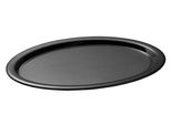Aps 84253 Aps Serviertablett Kaffeehaus, Oval, Schwarz