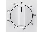 Berker 16331909 Piastra Centrale Con Manopola Per Timer Meccanico Bianco Polare Opaco Berk