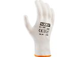 Texxor® Guanti A Maglia Fine Nylon, Brufoli Bianchi/Blu