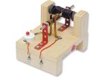 Fiammiferi21 Modello Di Motore Elettrico Con Kit Di Magneti Permanenti F. Kit Di Costruzione Per Bambini A Partire Da 13 Anni